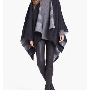 Burberry merino wool cape